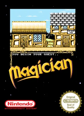 Magician (USA) (Beta 1) (1990-03-02) box cover front